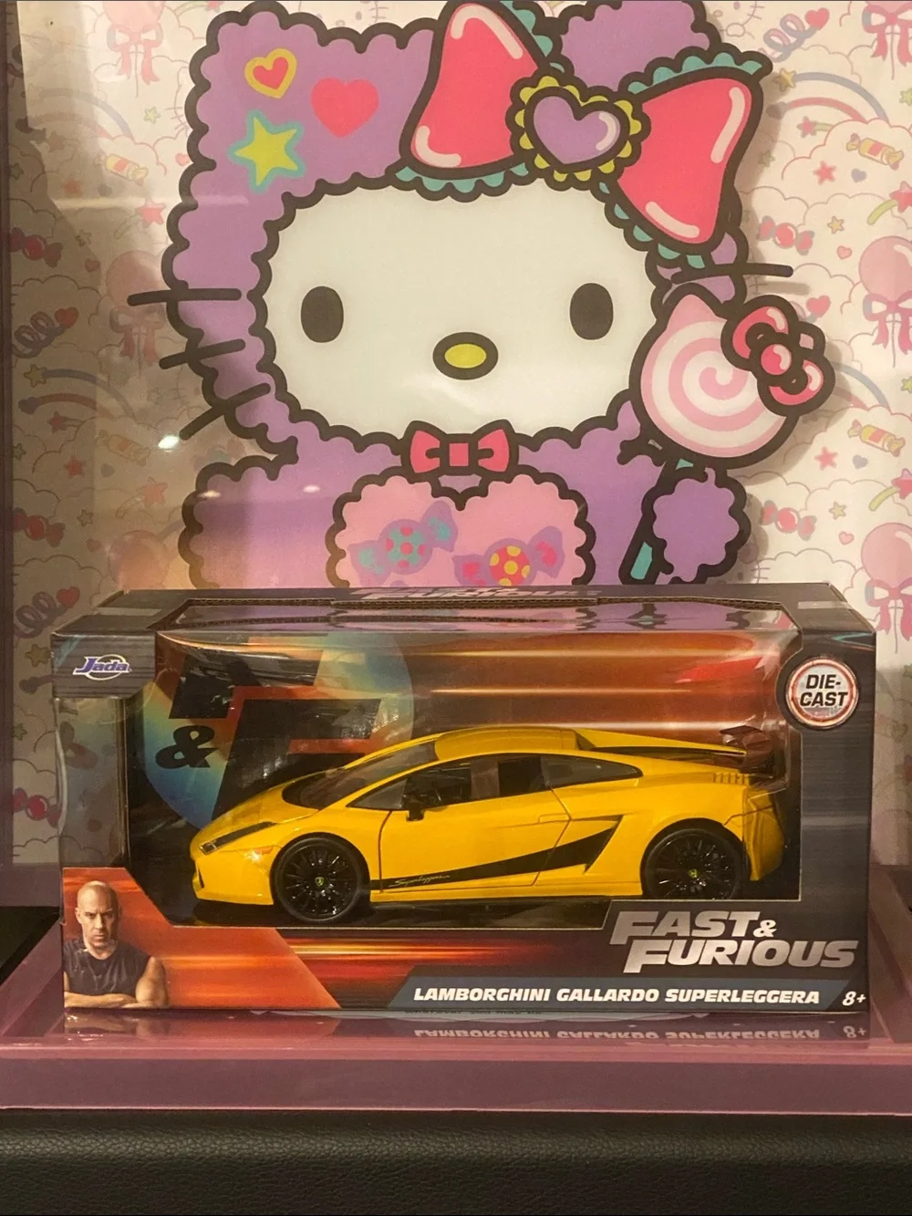 NIB 1:24 Fast & Furious Lamborghini Die Cast 💛🖤
